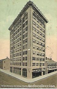 Postales: NEW YORK - THE VAN ANTWERP BUILDING - CIRCULADA 1912